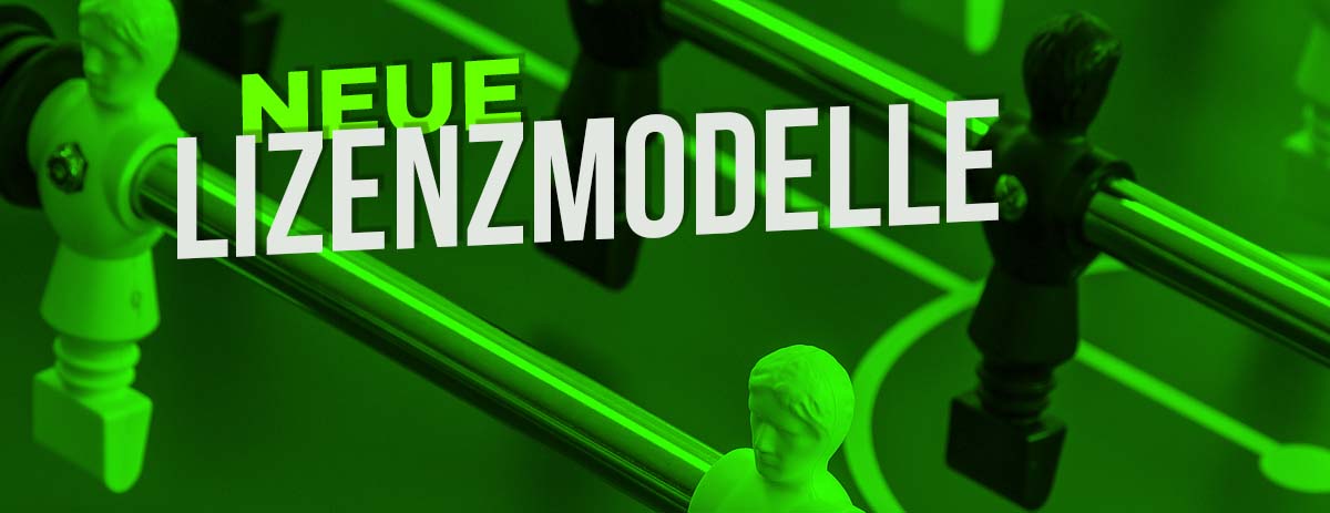 Neue Lizenzmodelle