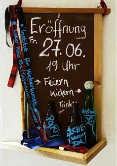 Partisanen Einweihung